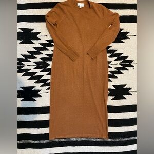 NWT Long sleeve Crew Neck Sweater Dress